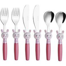 Exzact Cutlery Stainless Steel Dinner Spoons 6pcs Set