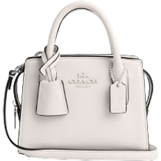 Bags Coach Andrea Mini Carryall - Silver/Chalk