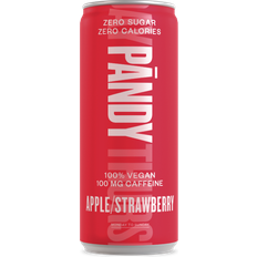 Mansikka Kivennäisvedet Pandy Energy Drink Apple & Strawberry