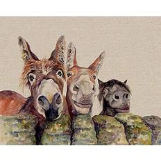 Jane Bannon WDC94810 Multicolour Framed Art 40x50cm