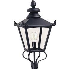 E27 Lamp Posts Dakota Fields Verbrande Black Lamp Post 66cm