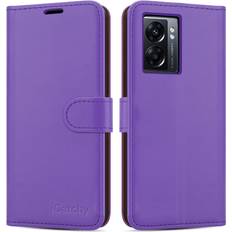 Apple iPhone 13 Pro Wallet Cases iCatchy Lilac For Oppo A77 5G Case Leather Wallet Book Cover Not/Specified