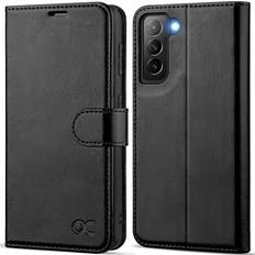 OCASE Samsung Galaxy S21 Plus Case, Premium PU Leather S21 Phone case [TPU Inner Shell][RFID Blocking][Card Holder] Flip Wallet Cover Compatible with