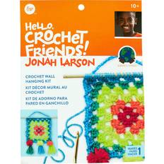 Boye Boye 3629006001 Jonah's Hands Decorative Wall Hanging Crochet Kit for Beginners, 11 pcs, Multicolor