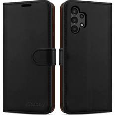 Black Samsung Galaxy A13 4G Phone Wallet Leather Case