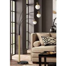 Possini Euro Design Rayne Modern Mid Arc Floor Lamp