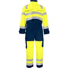ProJob kedeldragt 6203, Hi-vis Gul/Marine