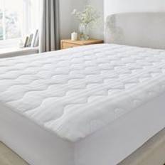 Hotel Hotel Luxury Cotton Protector Mattress Cover White