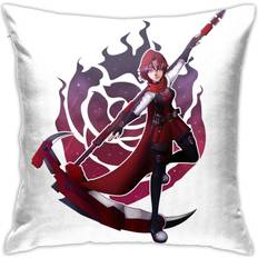 Square Pillow Cases KEROTA Ruby Pillow Case Red