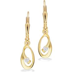 Scrouples Karat Guld Örhängen Med Zirconia 123413