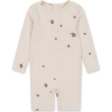 Babyer UV-drakter Konges Sløjd Aster Onesie - Lemon