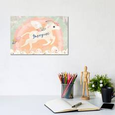 Happy Larry Imagine Unicorn Lizzy Doyle Framed Art