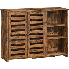 Vasagle Skåp Vasagle Justerbar Köksskåp med 2 Lamelldörrar 110 x 35 x 75 cm Sideboard