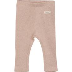 Fixoni Kinderbekleidung Fixoni Silver Peony Leggings Rib