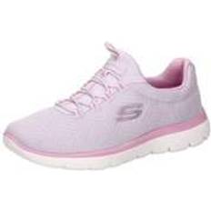 Skechers Damen Gipfel, Lavendelfarbener Netzbesatz