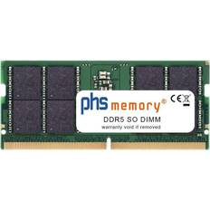 PHS-memory RAM passend für MSI Vector GP78HX 13VF-052XES 2 x 16GB RAM Modellspezifisch