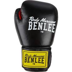 Benlee Fighter Leather Boxing Gloves Black oz oz