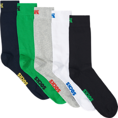 Happy Socks Strømper Solid 5-pak Hvid 41/46