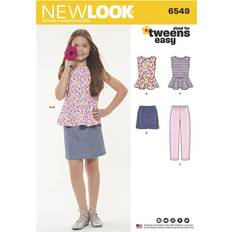 Girls' Separates Sewing Pattern 6549