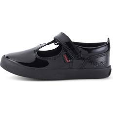 Patent Leather Children's Shoes Kickers Infant Girls Kariko T-Strap Patent Leather Black