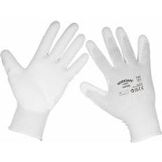 L Work Gloves Sealey White Precision Grip Gloves X-Large- Pair SSP50XL