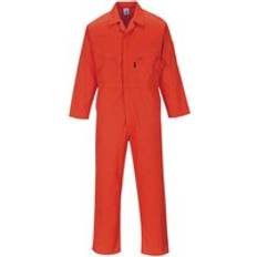 EN 343 Workwear & Equipment Portwest Liverpool Zip Coverall Red 31"