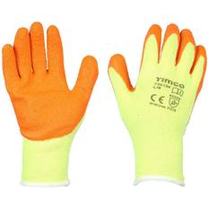 Cheap Work Gloves Timco Eco-Grip Gloves Crinkle Latex Coated Polycotton