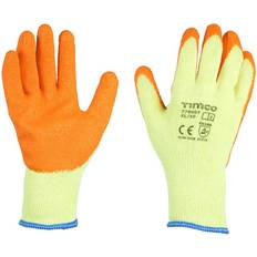 Cheap Work Gloves Timco Eco-Grip Gloves Crinkle Latex Coated Polycotton X