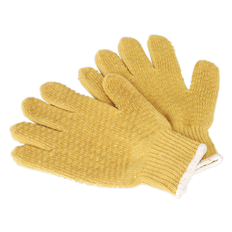 Yellow Work Gloves Sealey Worksafe Anti-Slip Handling Gloves Large Pair