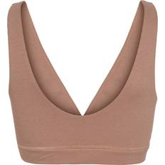 Müsli by Green Cotton Triangle Bra Bralette Bomuld hos Magasin Walnut