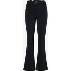 Goldbergh Kläder Goldbergh Womens 9000 Black Pippa Flared-leg Stretch-woven Trousers