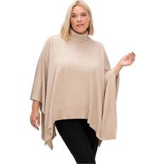 Braun - Damen Capes & Ponchos Sheego Poncho Braun Poncho für Damen