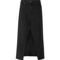 Lee Jeanskjol Maxi Skirt Svart