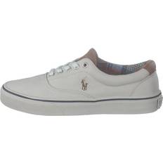 Homme - Naturel Chaussures Polo Ralph Lauren Keaton Canvas Sneaker Birch/Madras