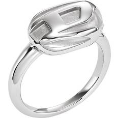 Men - Stainless Steel Rings Diesel Herrenring RING DX1485040 silber