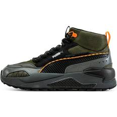 Puma X-Ray Square Mid Wtr Black, Female, Sko, Sneakers, Sort