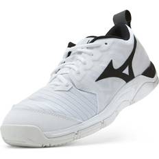 Mizuno Unisex Sko Mizuno Wave Supersonic 2 Håndball Shoes - White/Black