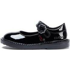 Kickers Ballerinas Kickers Juniors Adlar Mary-Jane Bloom School Shoes Black years/2