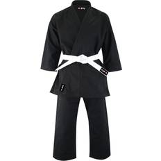 0/130, Black Karate Suit Uniform Gi Martial Arts Judo suits