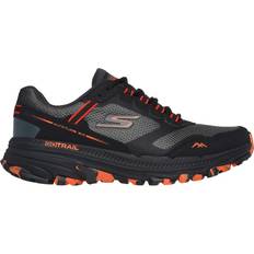 Skechers herr GO Run Trail Altitude 2.0 träningsskor, svart och orange läder/textil, UK, Svart och orange lädertextil