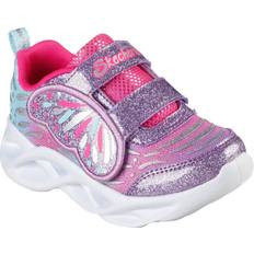 Skechers Sneakers - Lyseblå/Pink/Sølv/Hvid