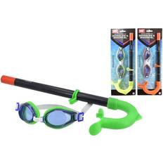 Best Snorkel Sets M.Y British Standard Goggle & Snorkel Set Green, Yellow or Orange