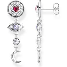 Corundum Jewellery Thomas Sabo Sterling Silver Sterling Silver 3D Symbols Colourful Stone