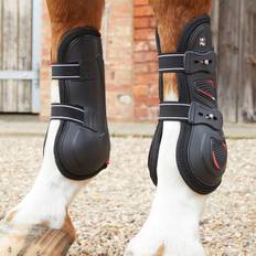 Equestrian Premier Equine Kevlar Airtechnology Tendon Boots Black