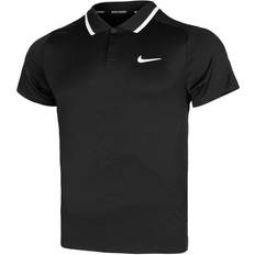 Nike Court Dri-FIT Advantage Polo Uomini Nero