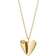 Dame - Gull Halskjeder Georg Jensen 2024 Heart Pendant Necklace - Gold