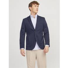 Elastane/Lycra/Spandex Blazers Jack & Jones Jpraustin Slim Fit Blazer Blue