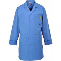 Work Jackets Portwest Anti Static ESD Coat Blue