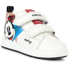 Leather Trainers Geox Baby-Jungen BIGLIA Boy Sneaker, White/Multicolor