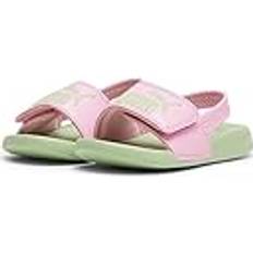 Puma Sandalen Puma Popcat Backstrap AC Kinder Sneaker pink lilac/pure green Grün/Pink